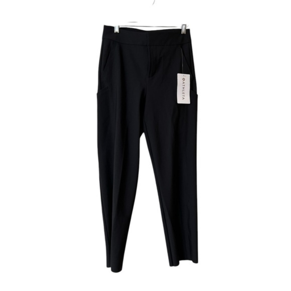 Athleta Stellar Straight Crop Black NWT